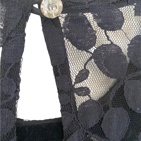 Plenty Frock by Tracy Reese black lace dress, size 2 - Picture 4 of 7